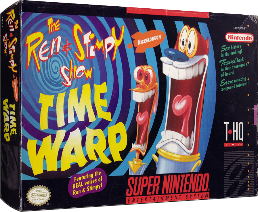 The Ren  Stimpy Show Time Warp Reproduction Box