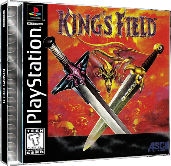 Kings Field | NTSC | Playstation | PS1 | En | Reproduction Case and Booklet - NO GAME