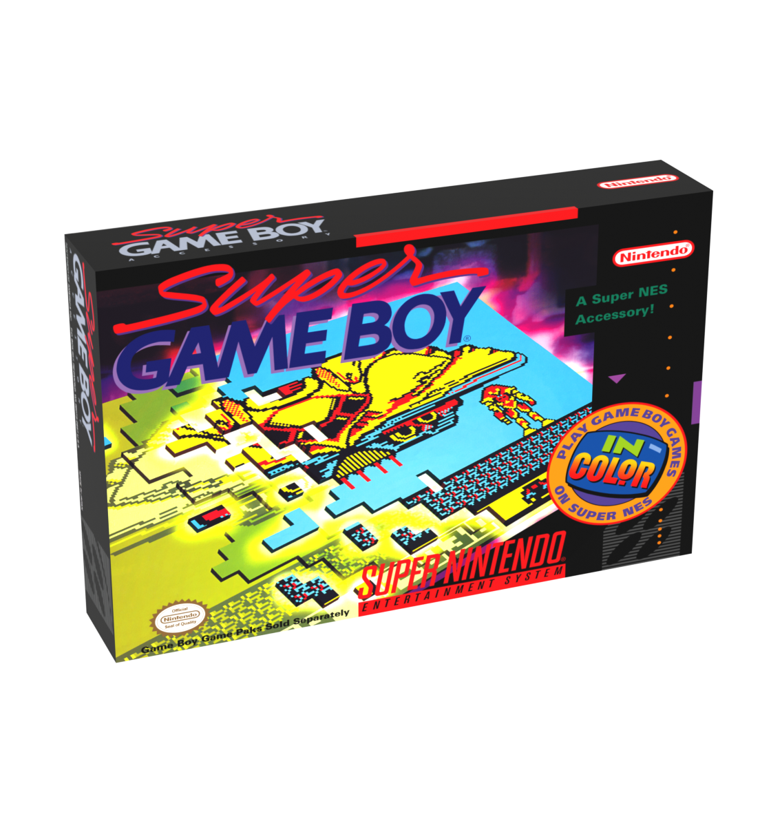 Super Game Boy Reproduction Box