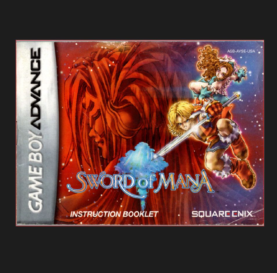 Sword of Mana Reproduction Manual