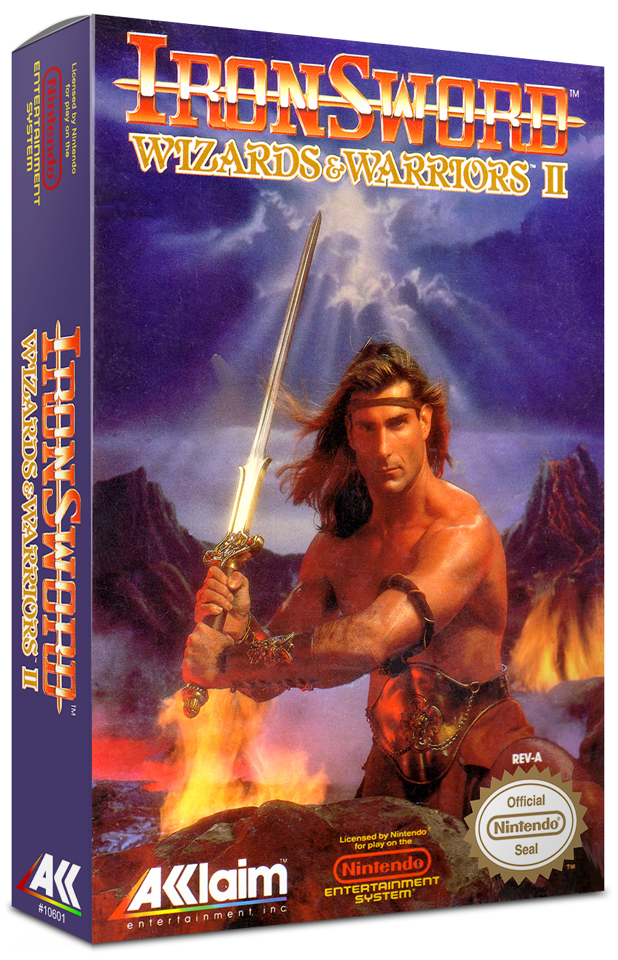 Iron Sword Wizards and Warriors II Reproduction Box