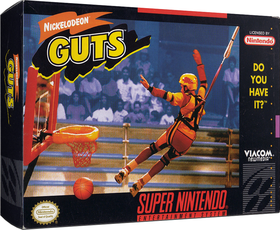 Nickelodeon GUTS Reproduction Box