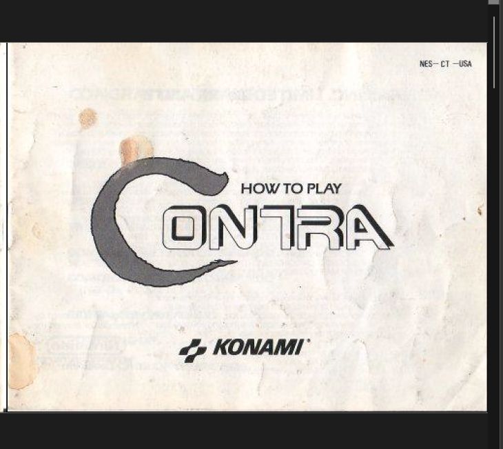 Contra Reproduction Manual