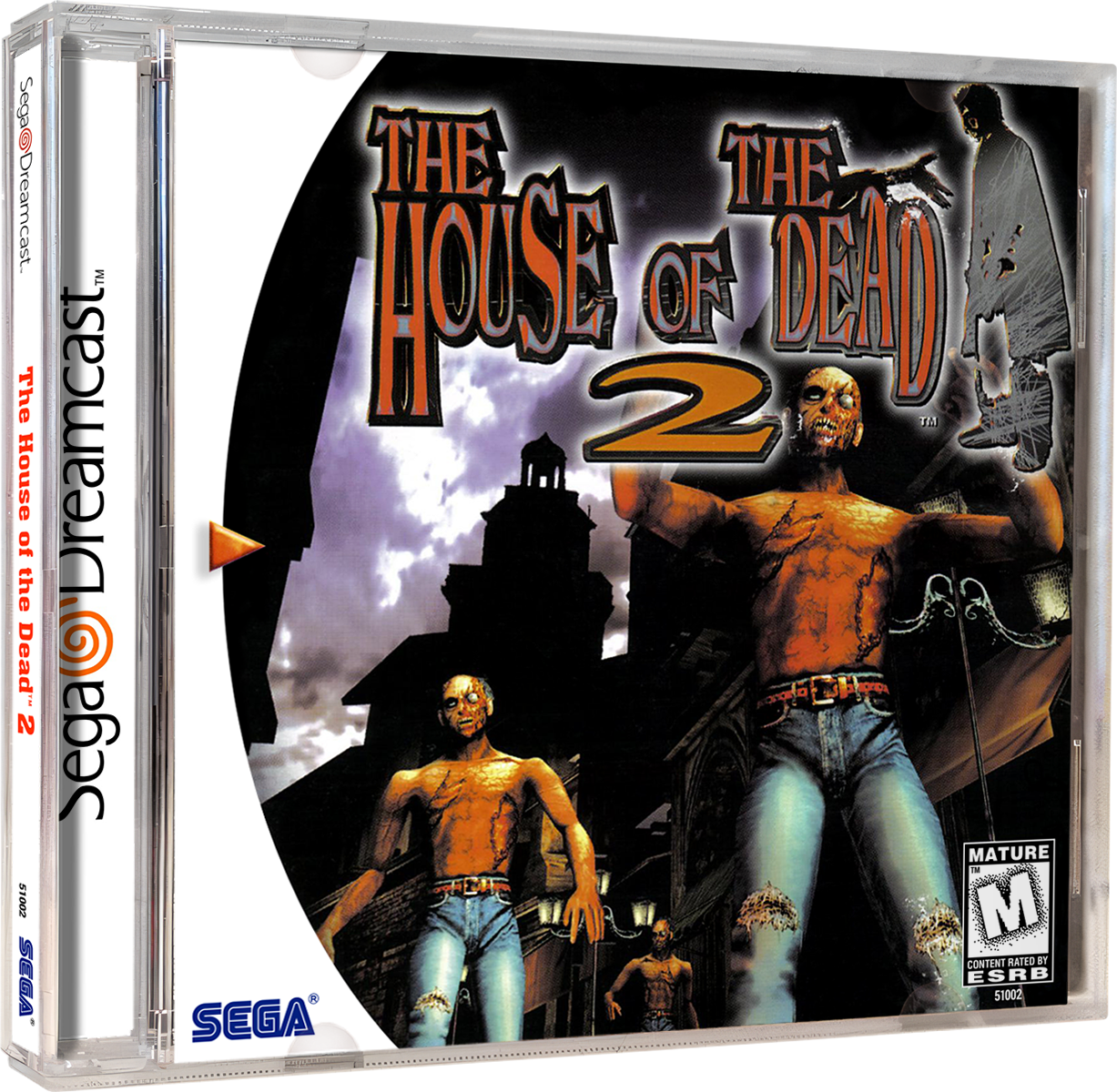 The House of the Dead 2 | NTSC | Dreamcast | DC | En | Reproduction Case and Booklet - NO GAME