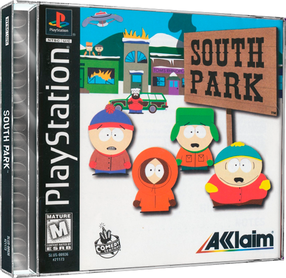 South Park | NTSC | Playstation | PS1 | En | Reproduction Case and Booklet - NO GAME