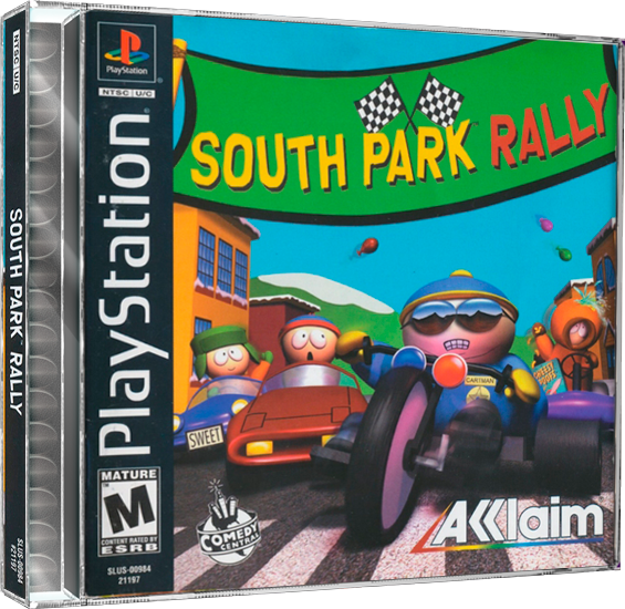 South Park Rally | NTSC | Playstation | PS1 | En | Reproduction Case and Booklet - NO GAME