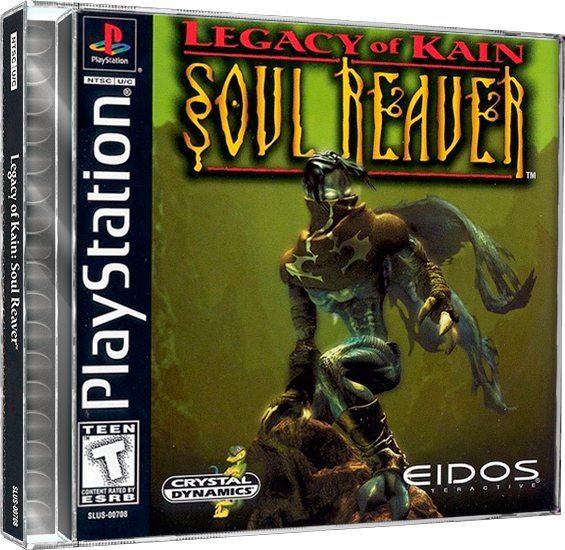 Legacy of Kain Soul Reaver | NTSC | Playstation | PS1 | En | Reproduction Case and Booklet - NO GAME