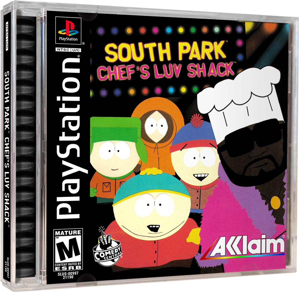 South Park Chefs Luv Shack | NTSC | Playstation | PS1 | En | Reproduction Case and Booklet - NO GAME