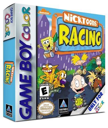 NickToons Racing Reproduction Box