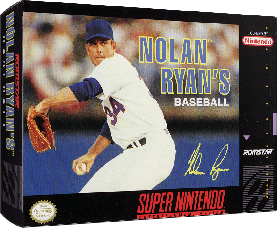 Nolan Ryans Baseball Reproduction Box