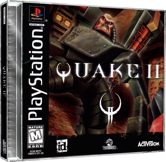 Quake II | NTSC | Playstation | PS1 | En | Reproduction Case and Booklet - NO GAME