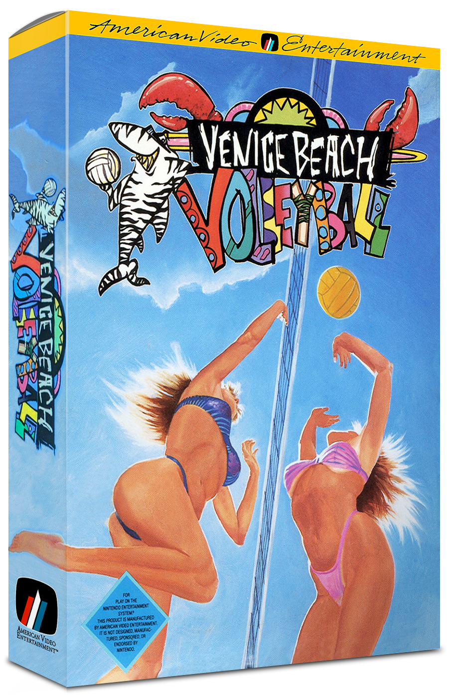 Venice Beach Volleyball Reproduction Box