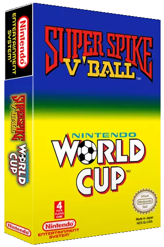 Super Spike V'Ball - Nintendo World Cup Reproduction Box