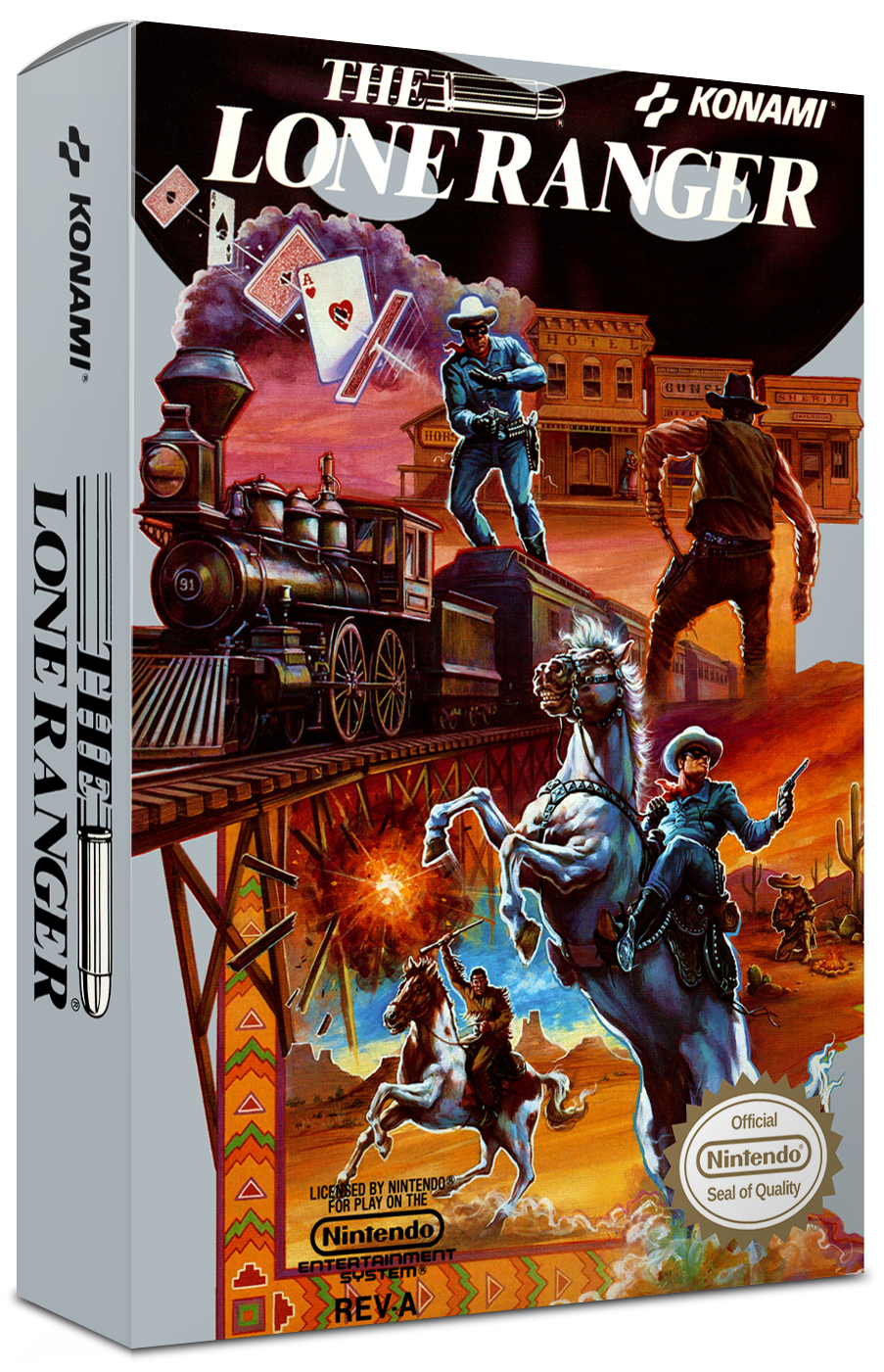 The Lone Ranger Reproduction Box