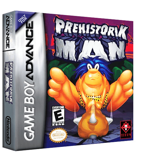 Prehistorik Man Reproduction Box