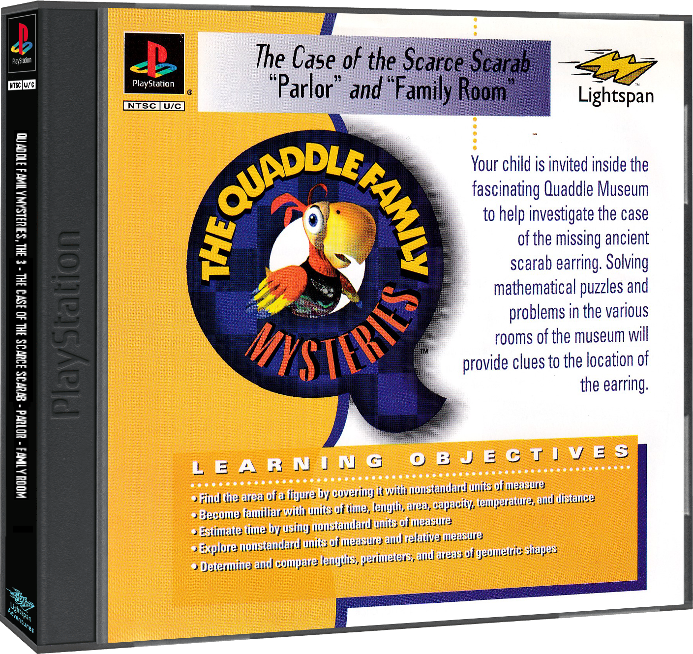 The Quaddle Family Mysteries 3 - The Case of the Scarce Scarab - Parlor &amp; Family Room