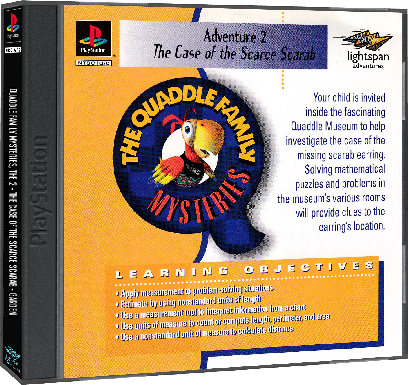 The Quaddle Family Mysteries 2 - The Case of the Scarce Scarab - Garden
