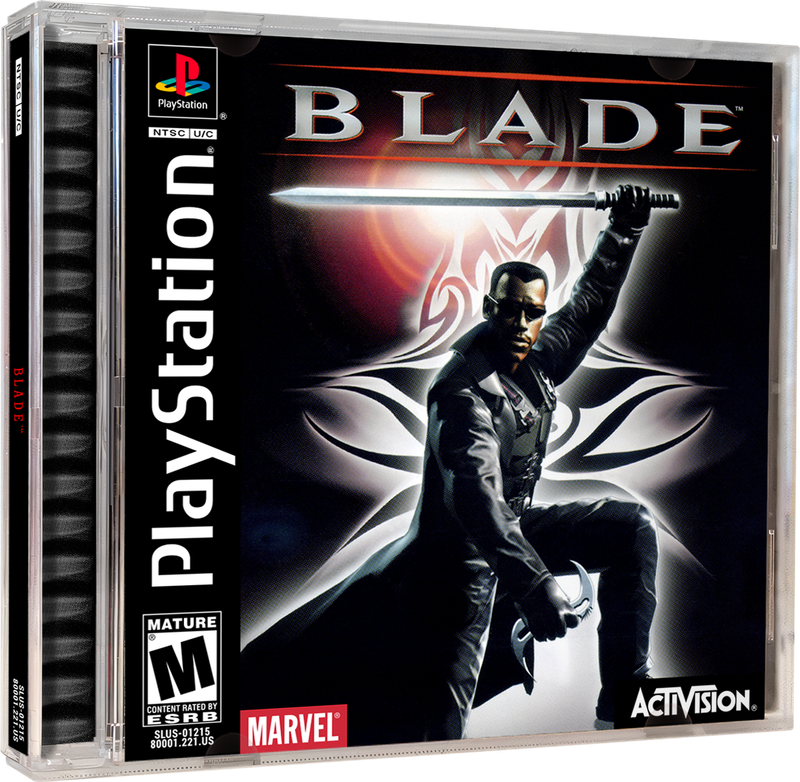 Blade | NTSC | Playstation | PS1 | En | Reproduction Case and Booklet ...
