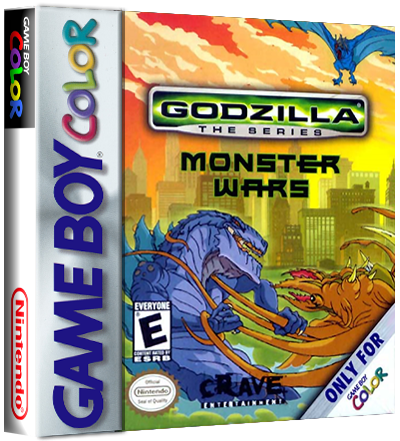 Godzilla The Series Monster Wars Reproduction Box