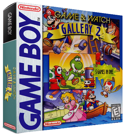 Game  Watch Gallery 2 Reproduction Box