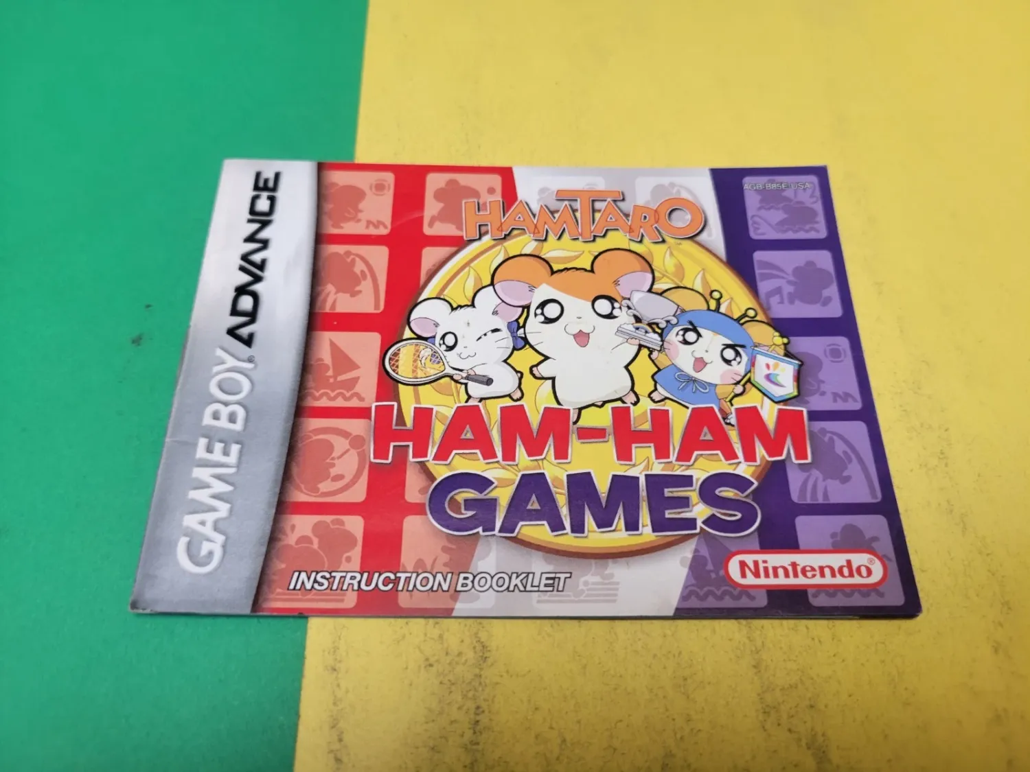 Hamtaro Ham Ham Games Reproduction Manual