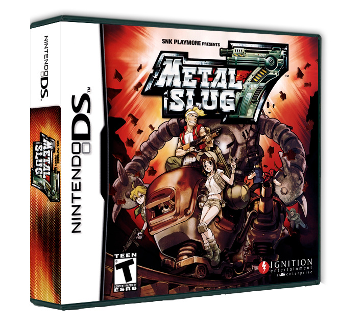Metal Slug 7 | NTSC | Nintendo DS | NDS | En | Reproduction Case and Booklet - NO GAME