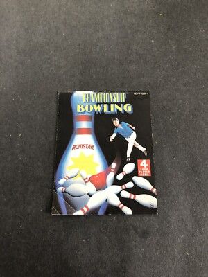 Championship Bowling Reproduction Manual