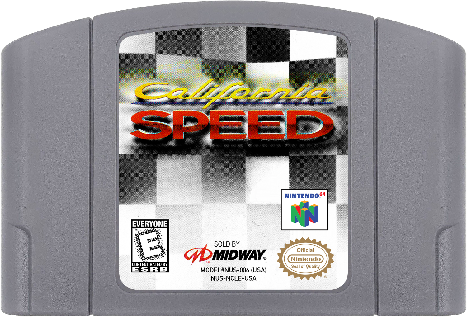 California Speed Cartridge Label