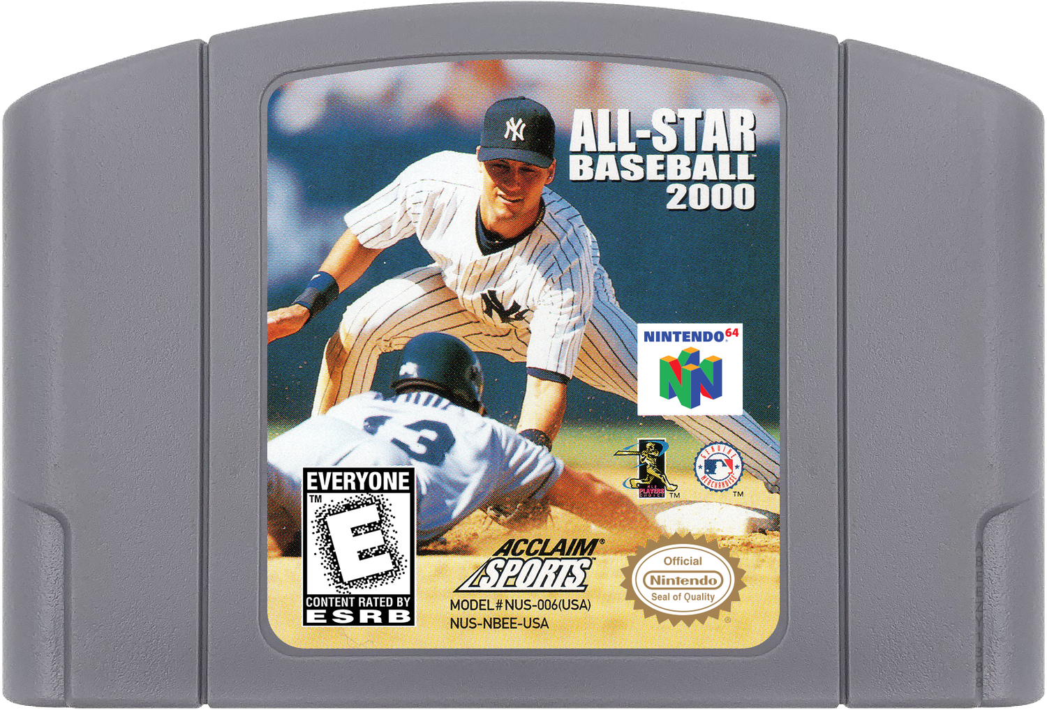 All-Star Baseball 2000 Cartridge Label
