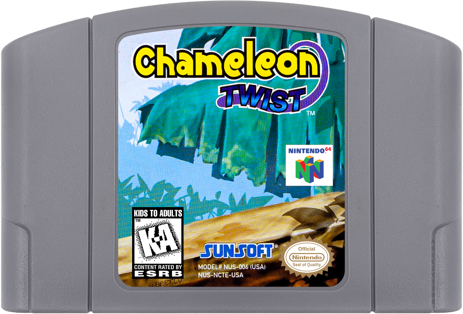 Chameleon Twist Cartridge Label