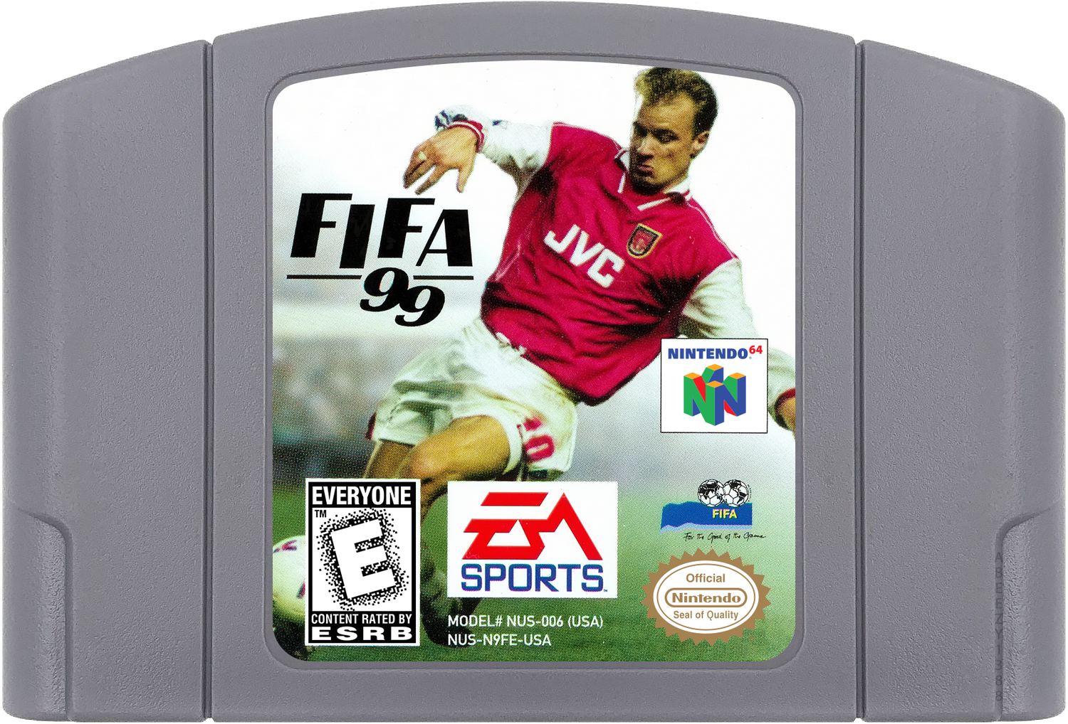 FIFA 99 Cartridge Label
