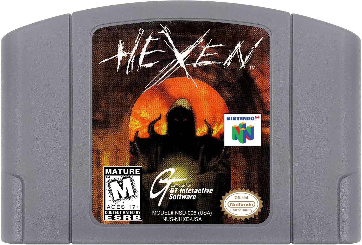 Hexen Cartridge Label