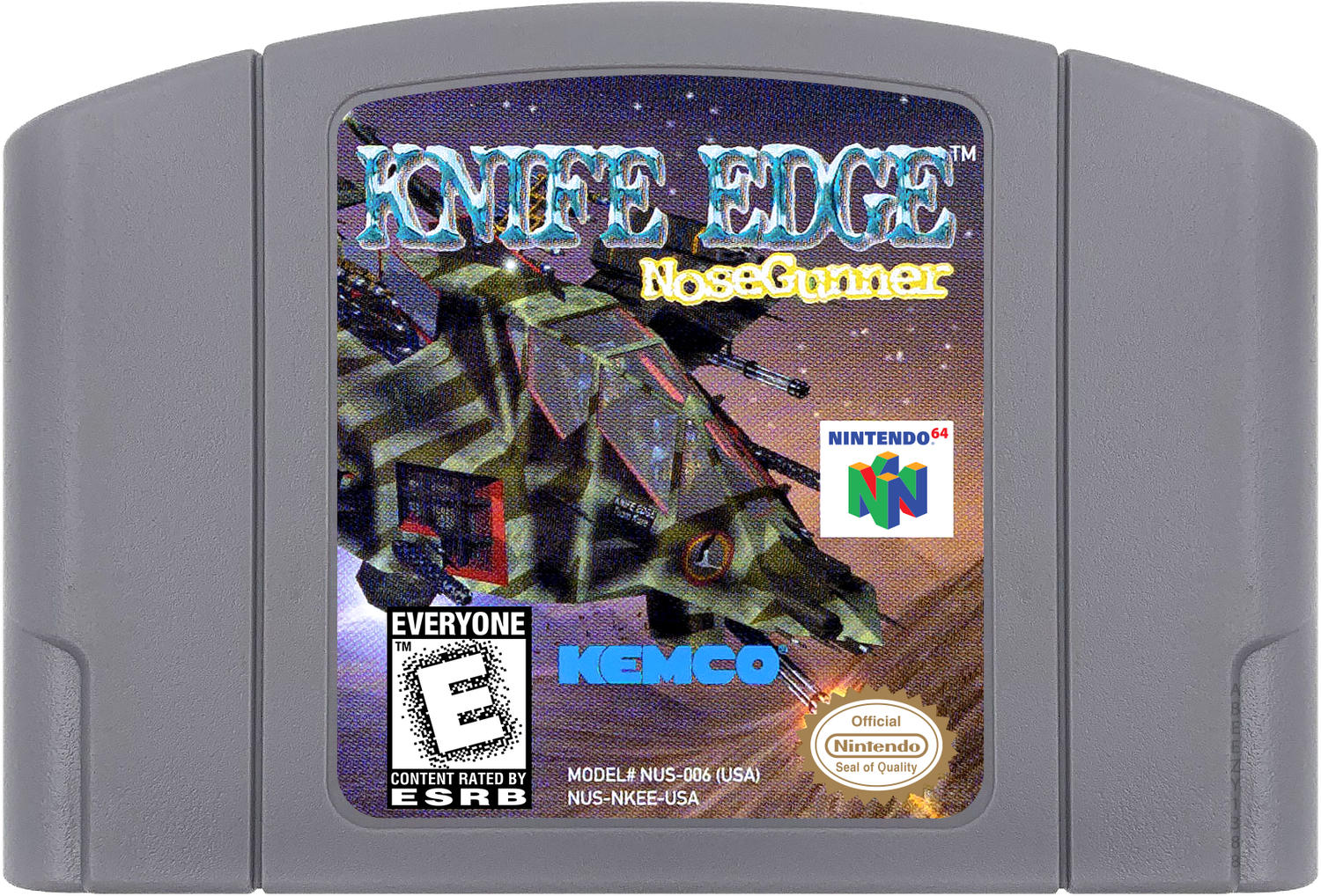 Knife Edge - Nose Gunner Cartridge Label