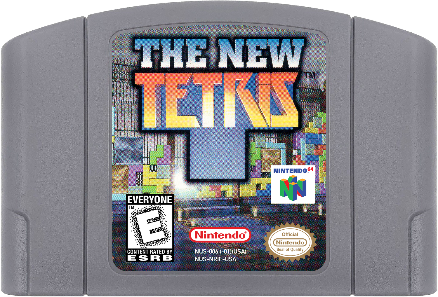 New Tetris, The Cartridge Label