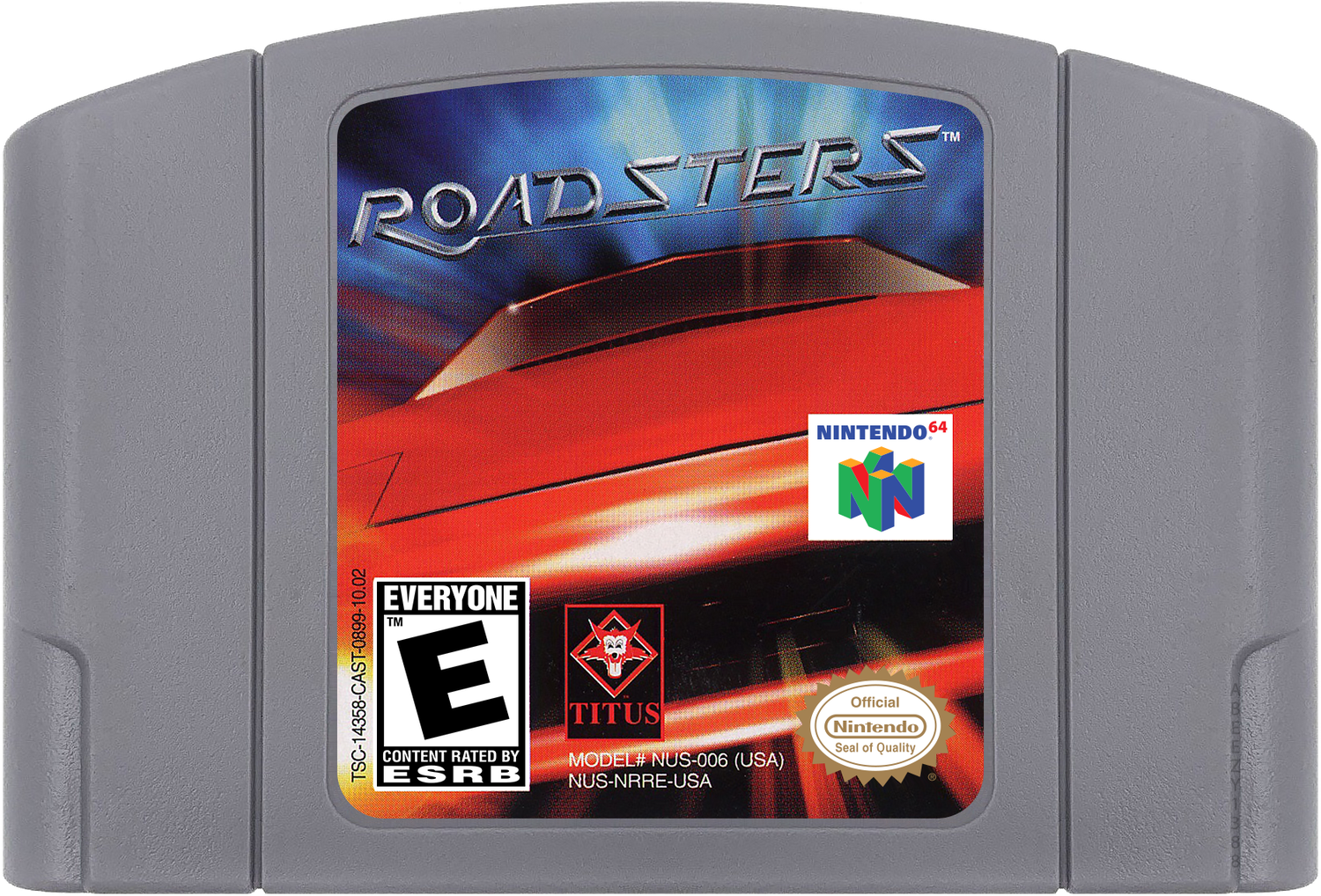 Roadsters Cartridge Label