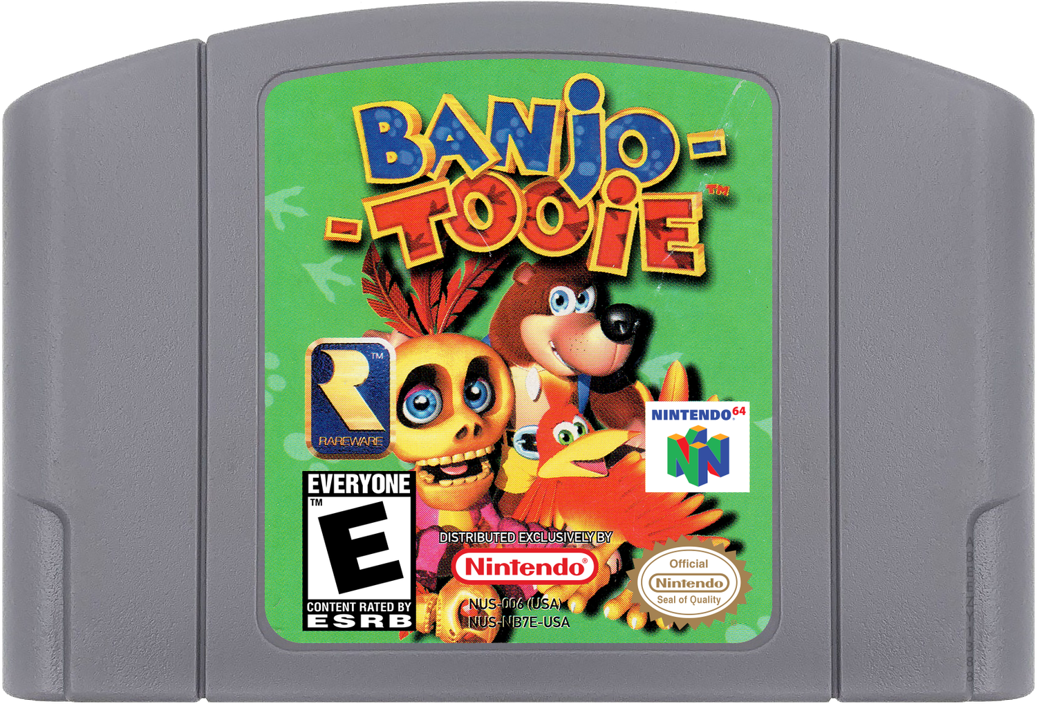 Banjo-Tooie Cartridge Label