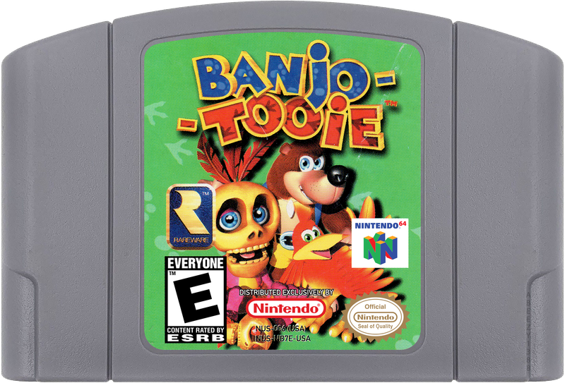 Banjo-Tooie Cartridge Label