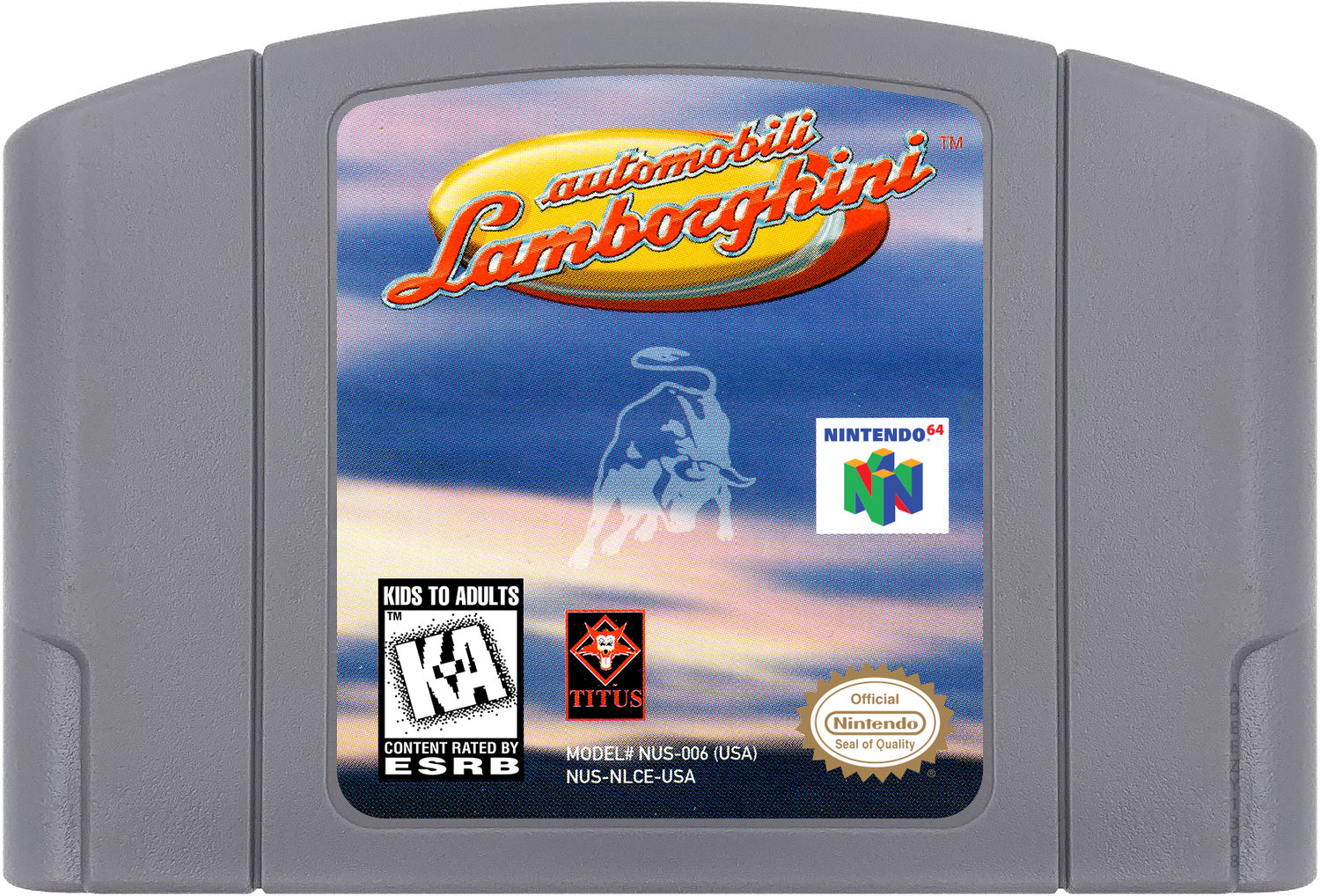 Automobili Lamborghini Cartridge Label