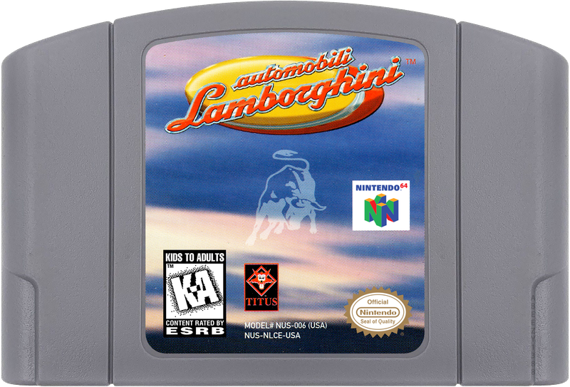 Automobili Lamborghini Cartridge Label