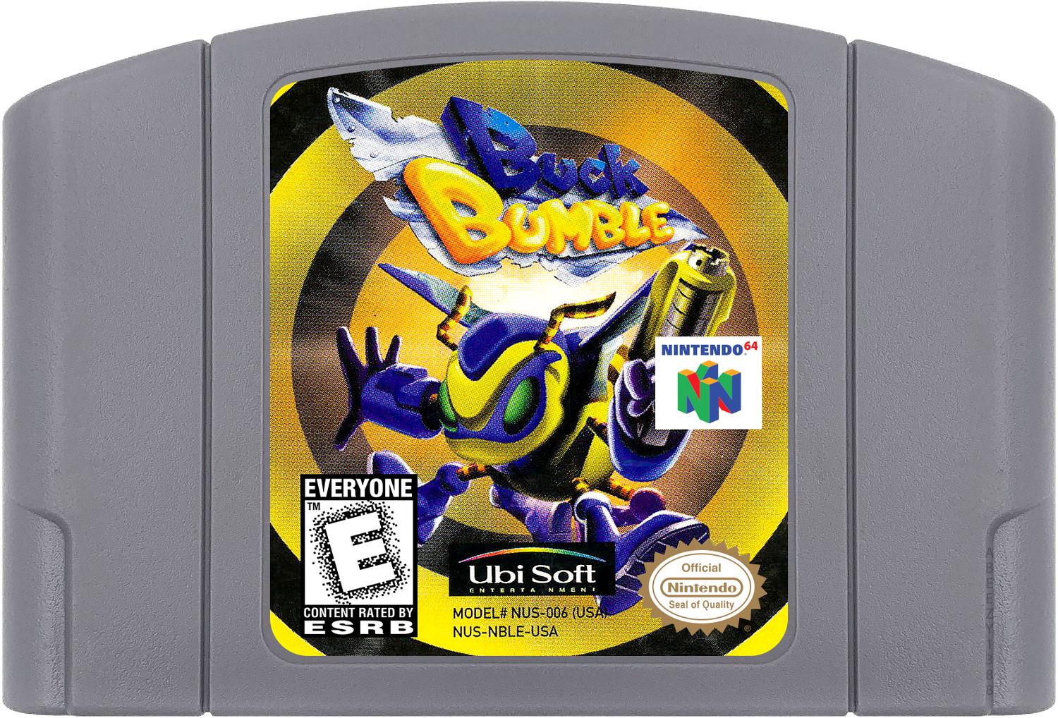 Buck Bumble Cartridge Label