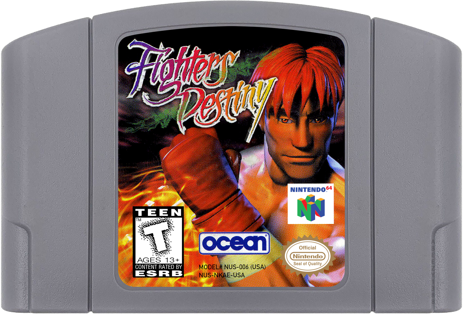 Fighters Destiny Cartridge Label