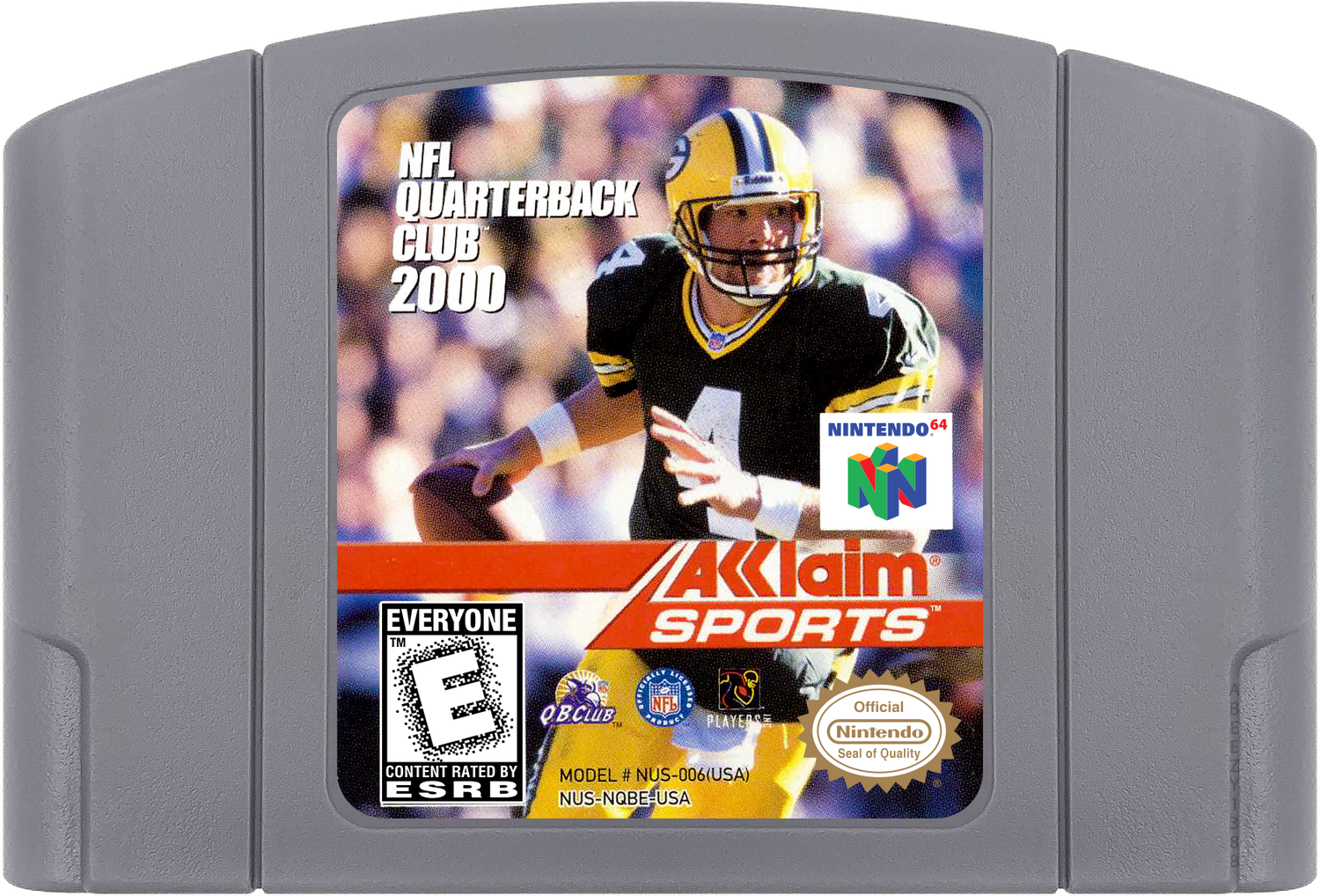 NFL Quarterback Club 2000 Cartridge Label