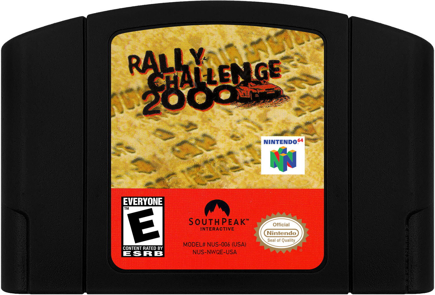 Rally Challenge 2000 Cartridge Label