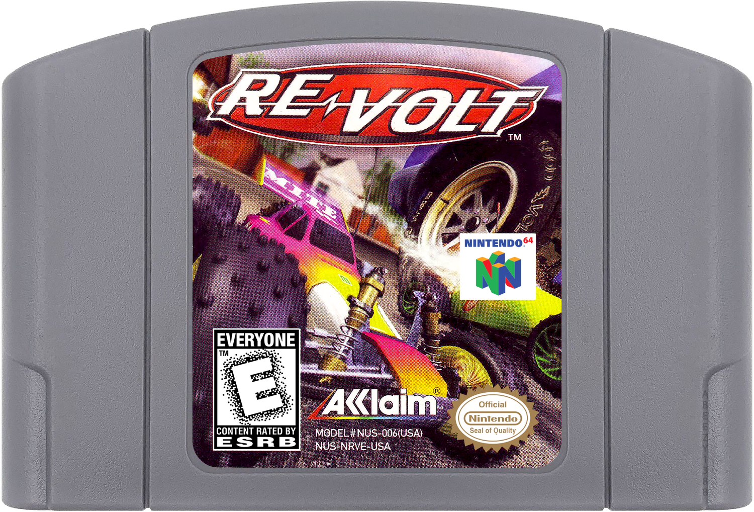 Re-Volt Cartridge Label