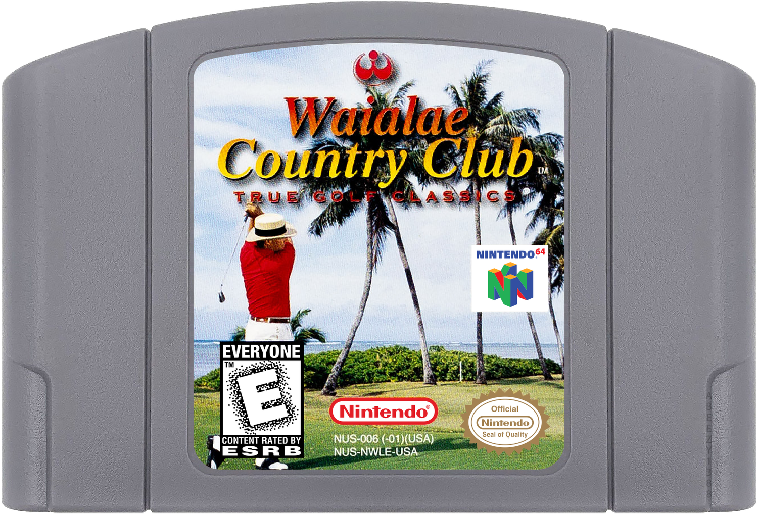 Waialae Country Club - True Golf Classics Cartridge Label