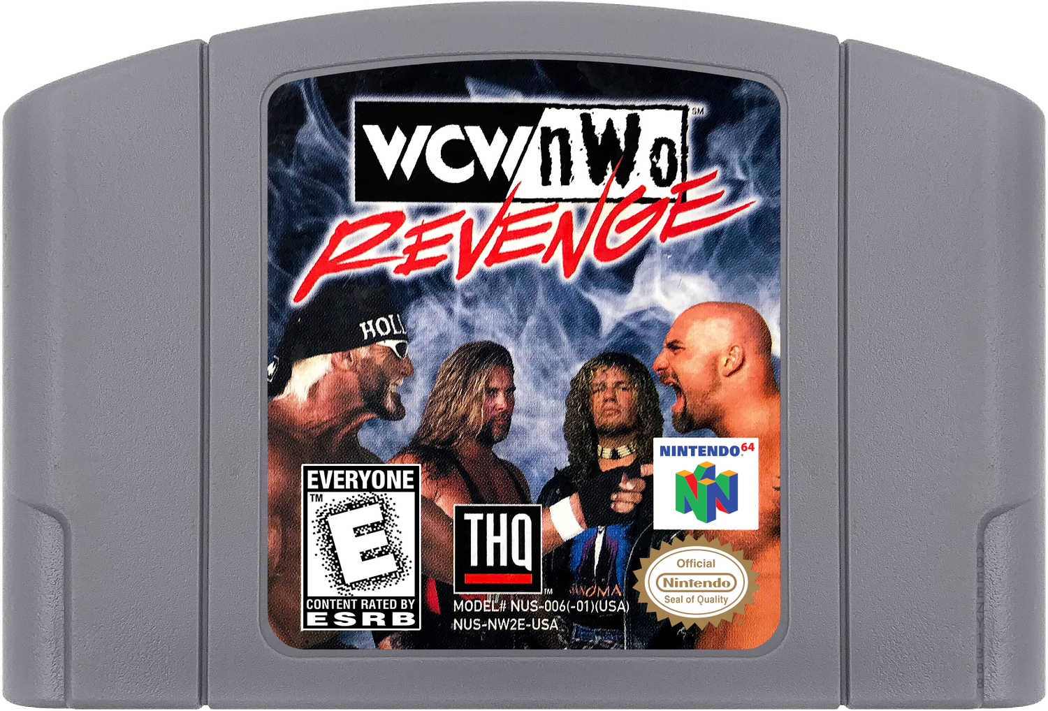WCW-nWo Revenge Cartridge Label