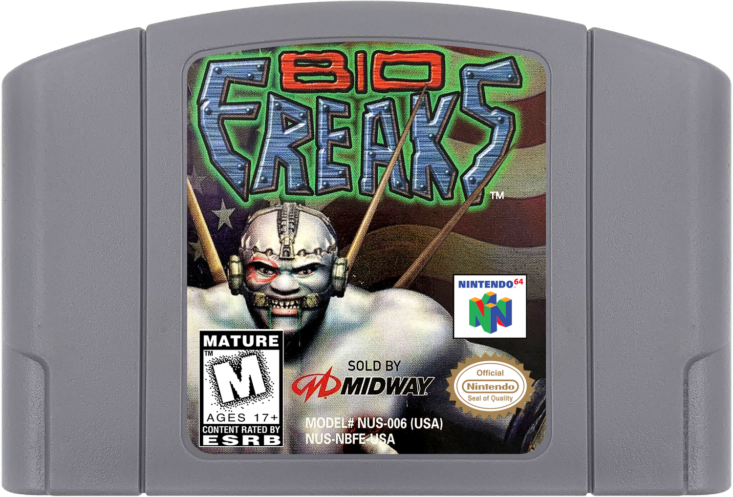 Bio F.R.E.A.K.S. Cartridge Label