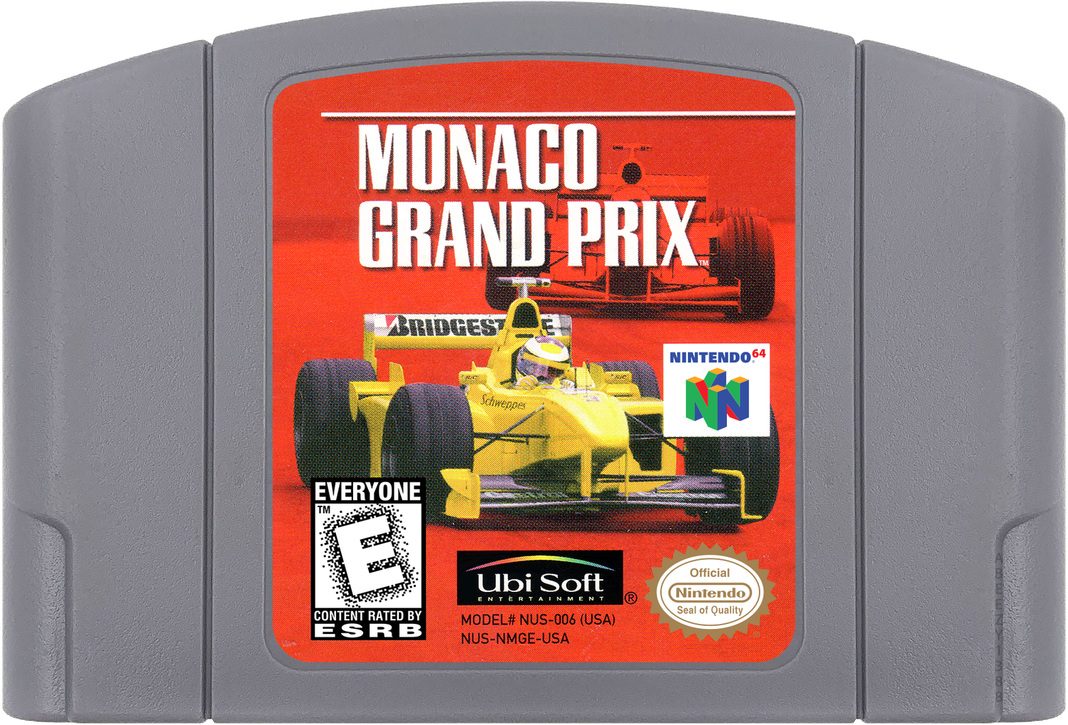 Monaco Grand Prix Cartridge Label