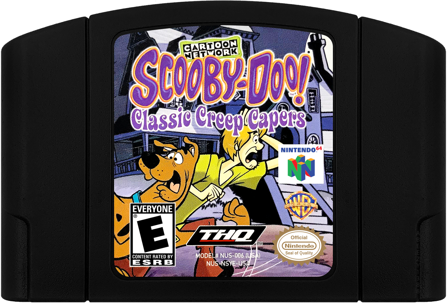 Scooby-Doo! - Classic Creep Capers Cartridge Label