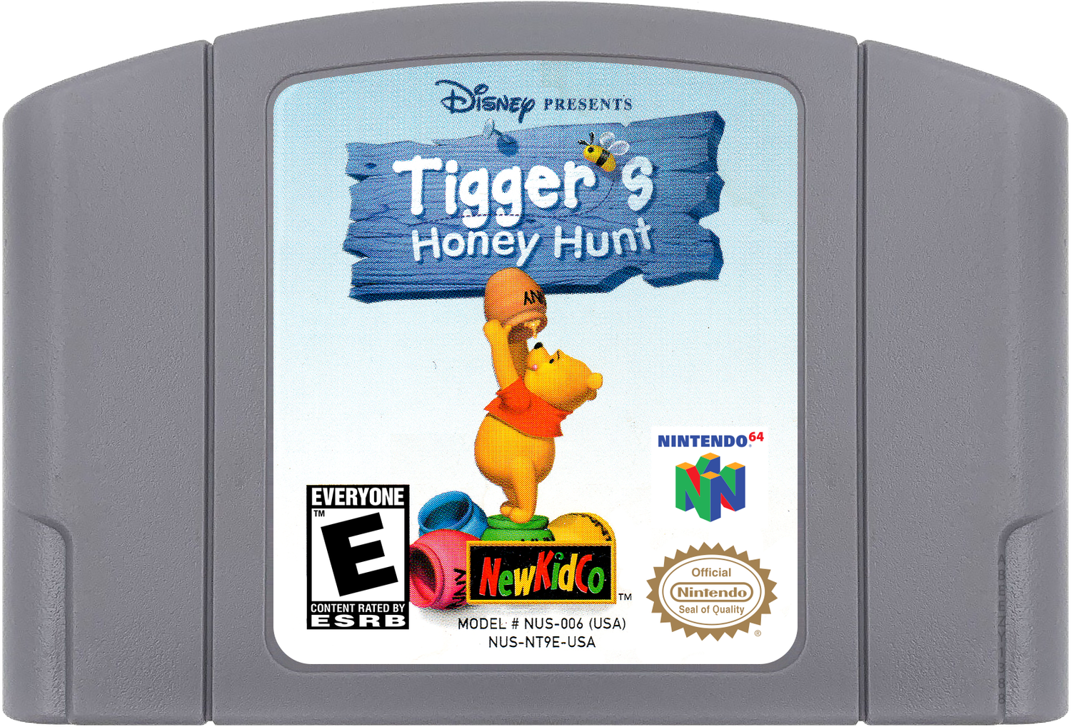 Tigger's Honey Hunt Cartridge Label